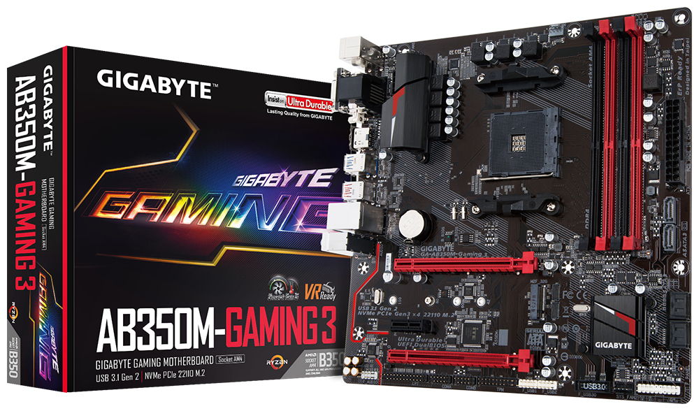GIGABYTE GA-AB350M-Gaming 3 – image 1