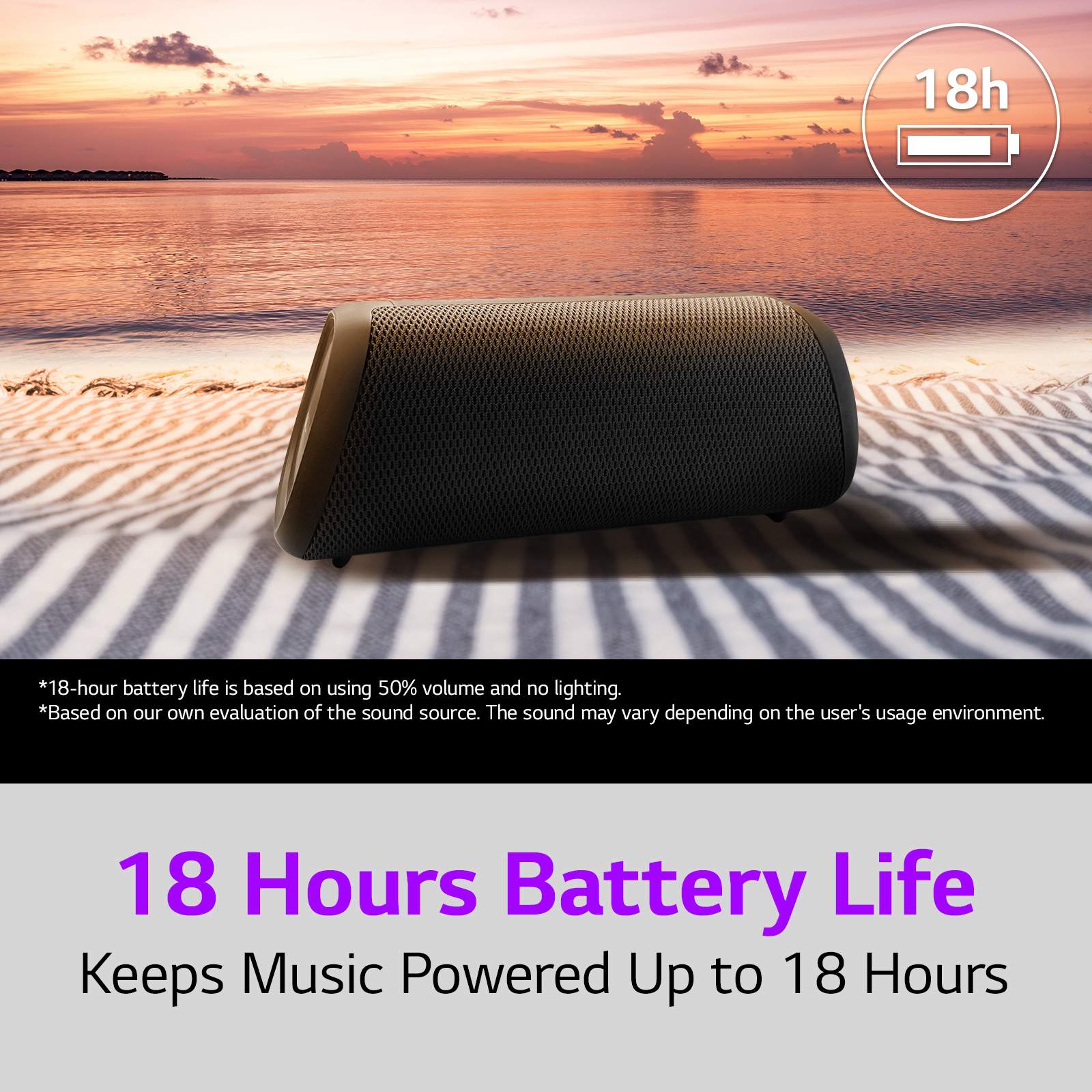 LG XG5QBK.DGBRLLK portable/party speaker Mono portable speaker Black – image 4