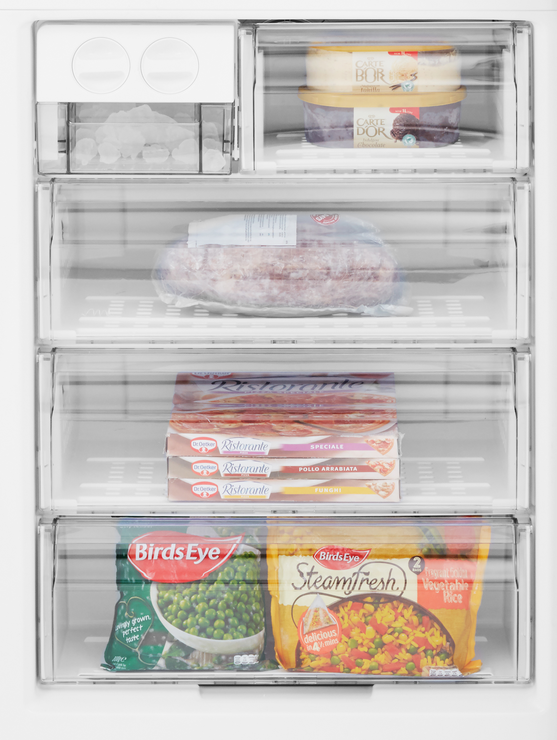 Beko CXFG3790S Freestanding Frost Free Fridge Freezer with Freezer Guard – image 5