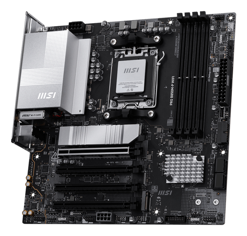 MOTHERBOARD  MSI PRO B850M-P WIFI