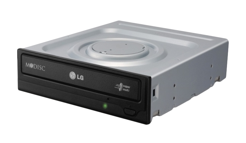 LG GH24NSB0 optical disc drive Internal DVD Super Multi DL Black, Silver