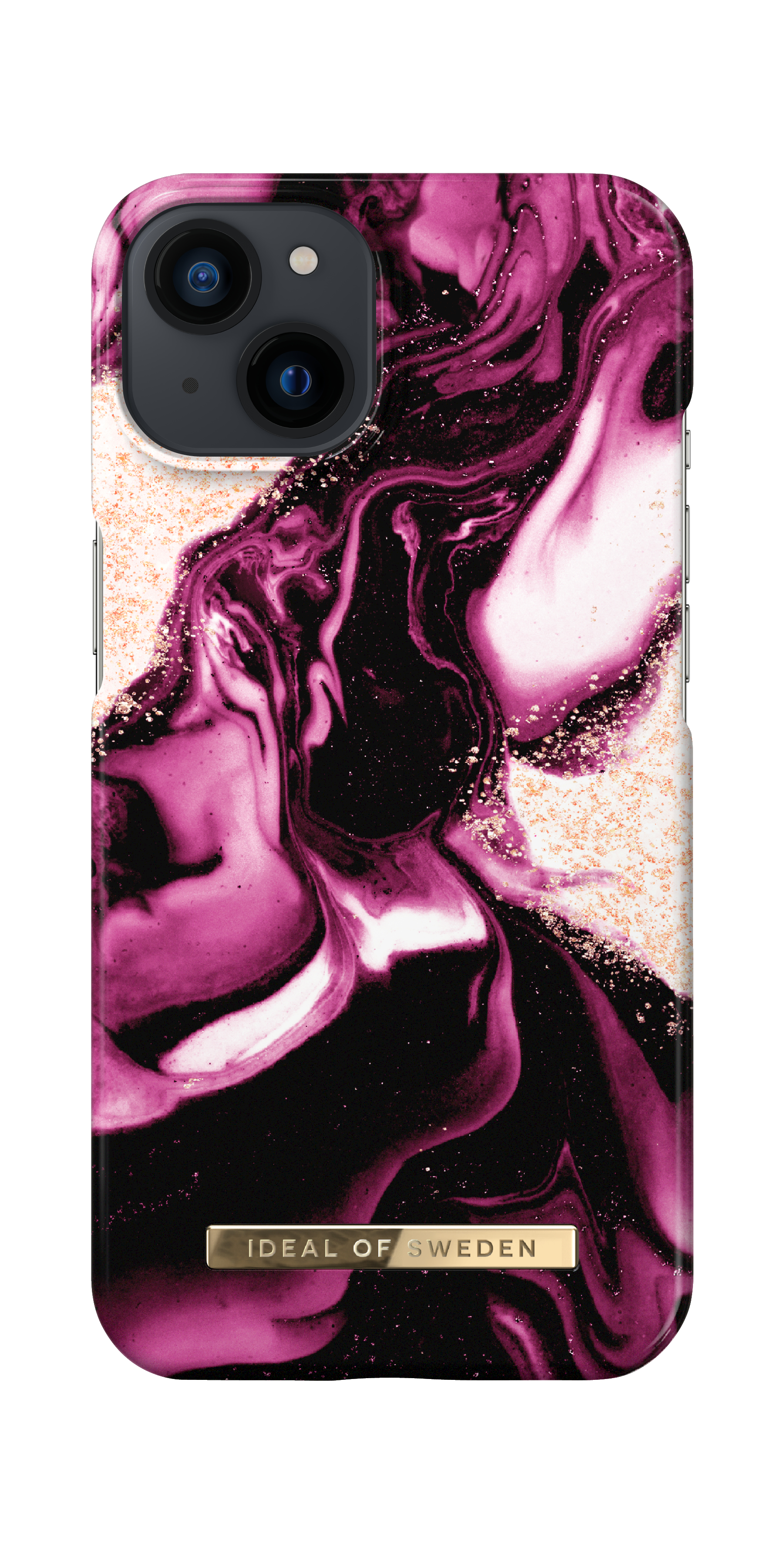 iDeal of Sweden Printed Case MagSafe 13 Golden Ruby Marble – image 4
