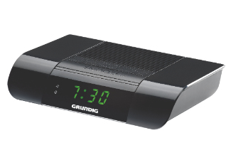 Grundig GKR3130 radio Clock Black