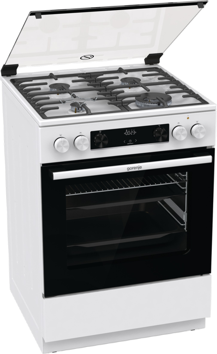 Gorenje GKS6C70WA Freestanding cooker Electric Gas White – image 2