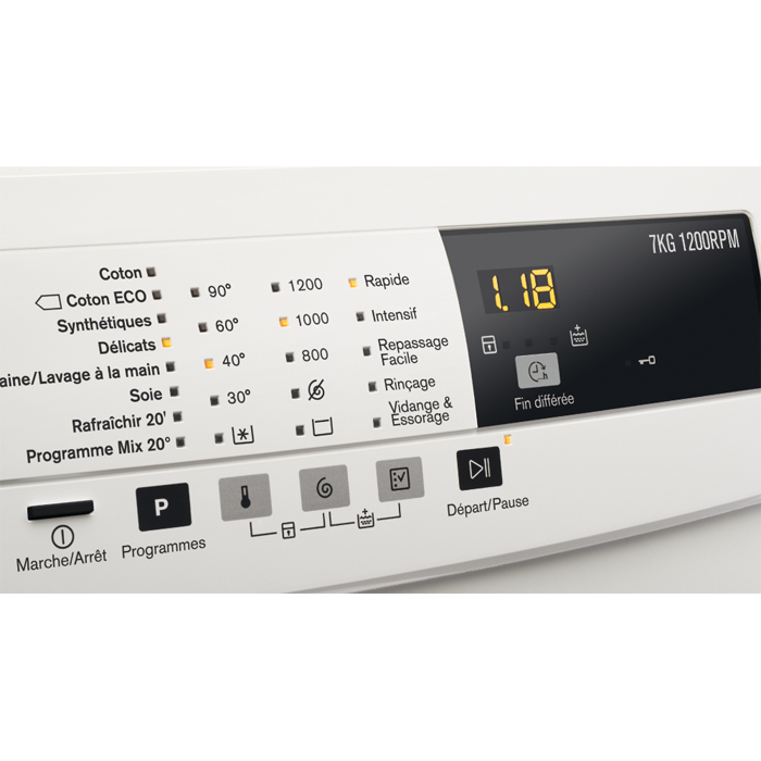 Electrolux EWF1274BA washing machine Front-load – image 7