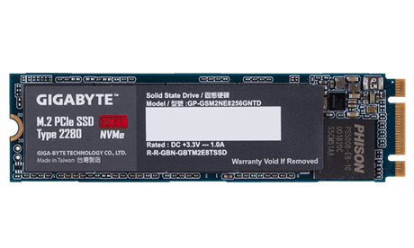 GIGABYTE GP-GSM2NE8256GNTD internal solid state drive – image 4