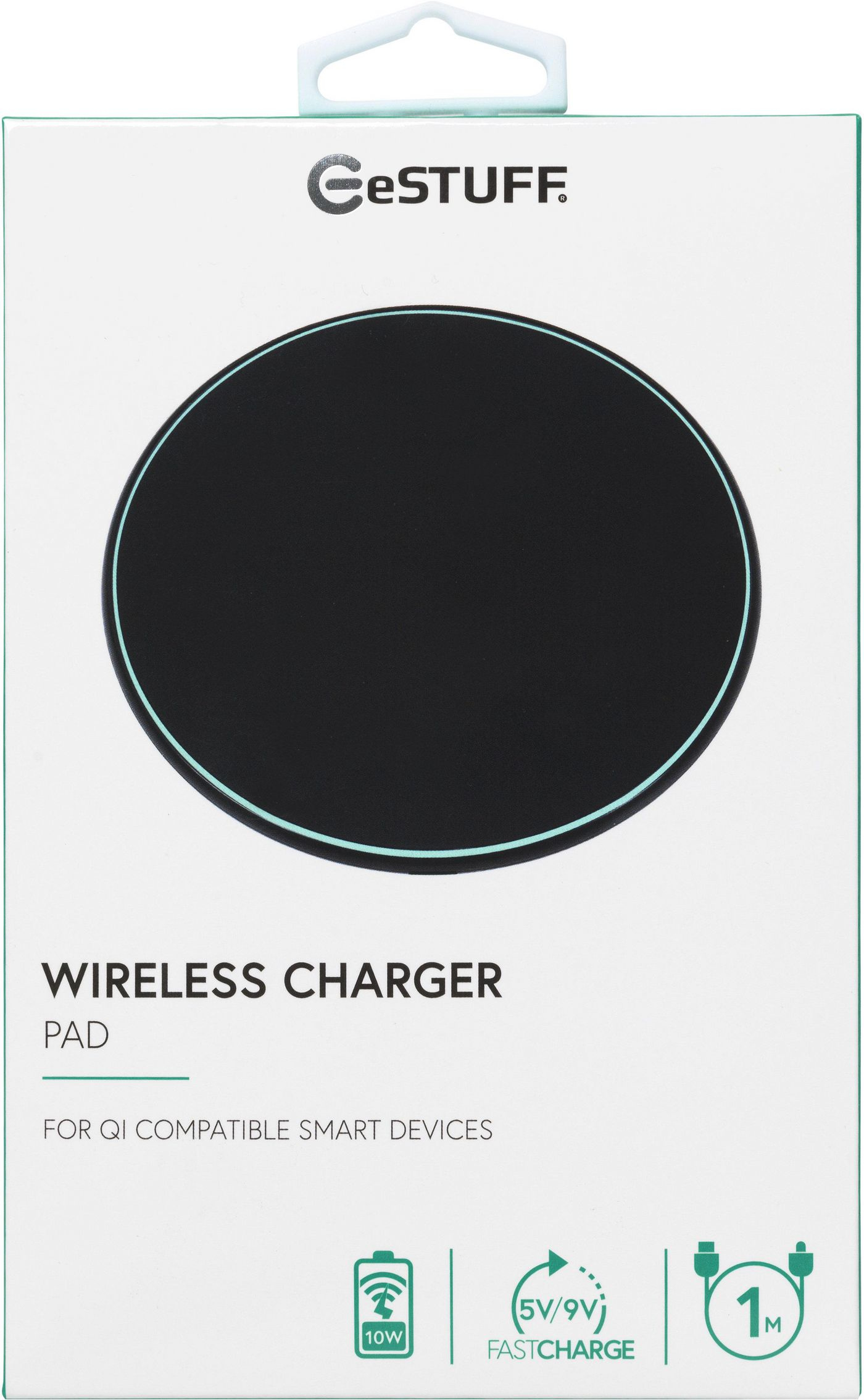 eSTUFF ES638002 mobile device charger Smartphone Black USB Wireless charging Fast charging Indoor – image 3