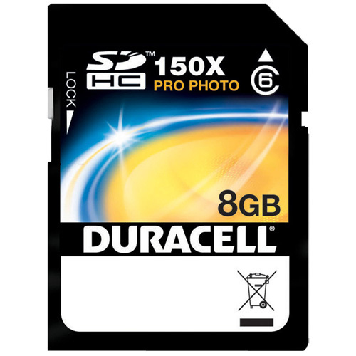 Duracell DU-SD6-08G-C memory card