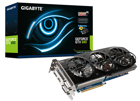 GIGABYTE GVN680O4GD-00-G graphics card NVIDIA GeForce GTX 680 – image 1