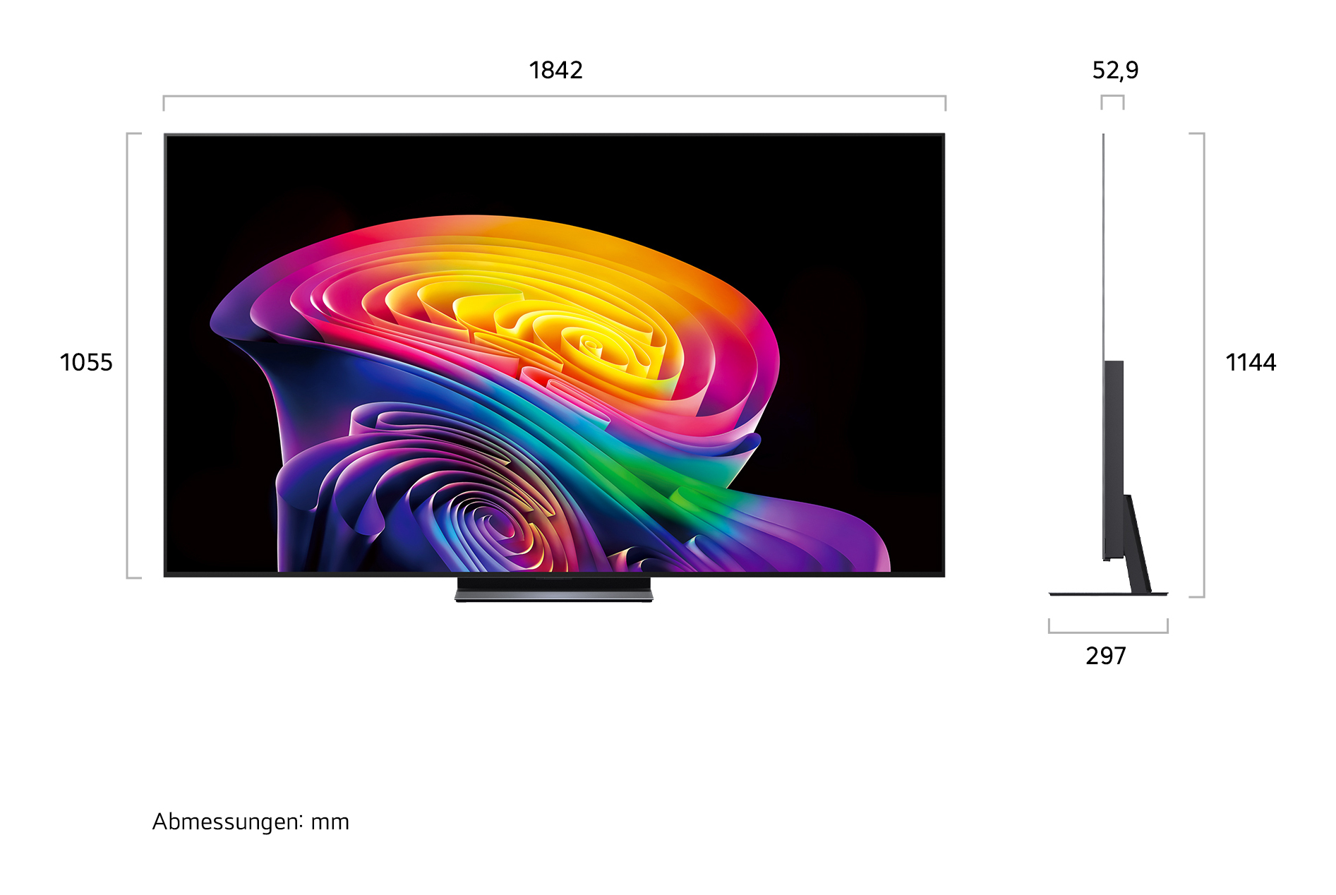 LG OLED evo AI OLED83C6ELB 2.11 m (83") 4K Ultra HD Smart TV Wi-Fi Black – image 2