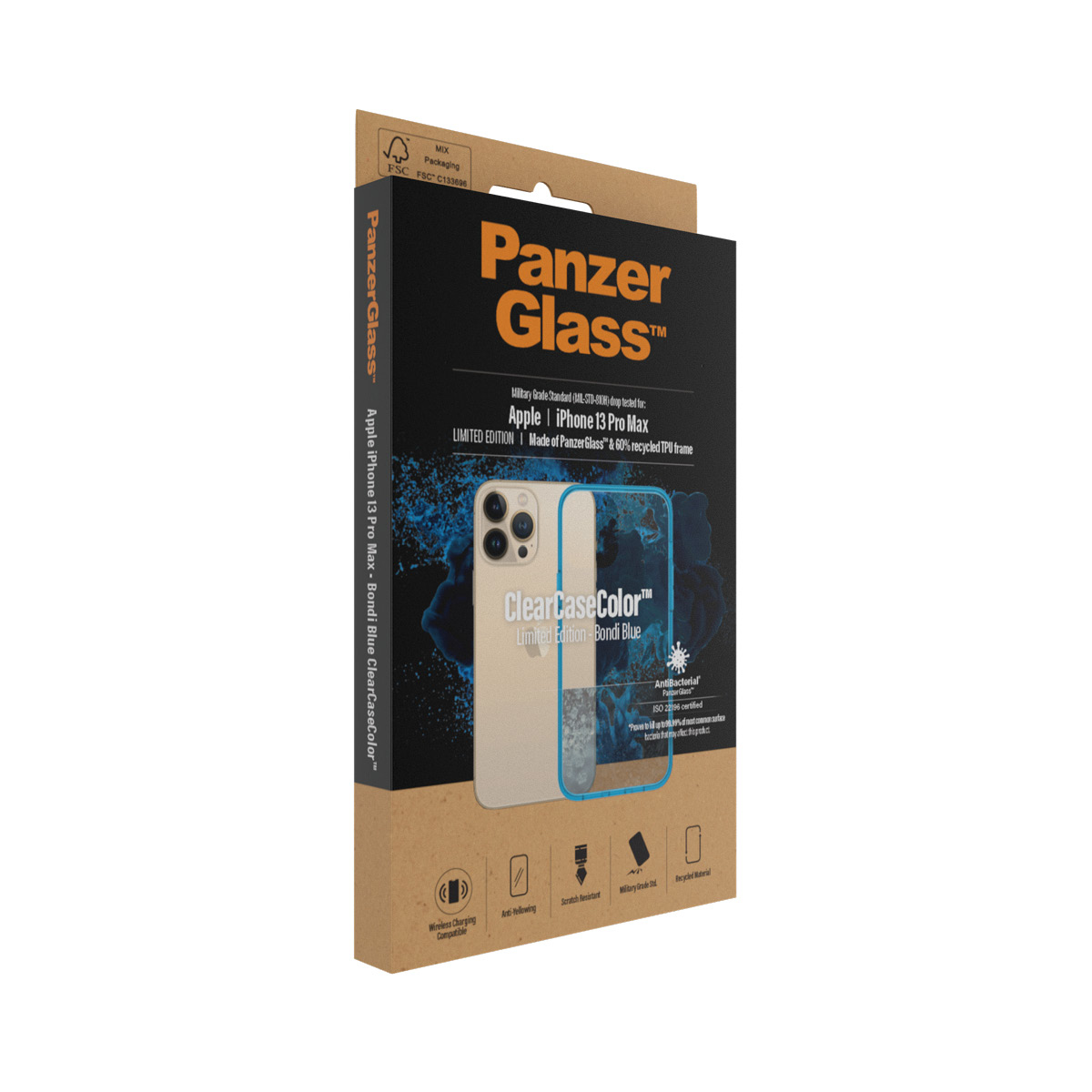PanzerGlass ® ClearCaseColor™ iPhone 13 Pro Max - Bondie Blue – image 4