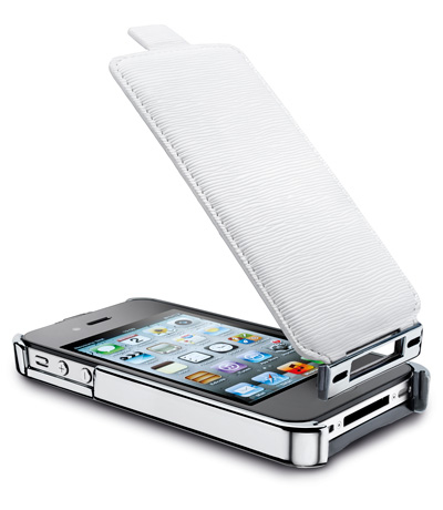 Cellularline Convertible mobile phone case Flip case White – image 2
