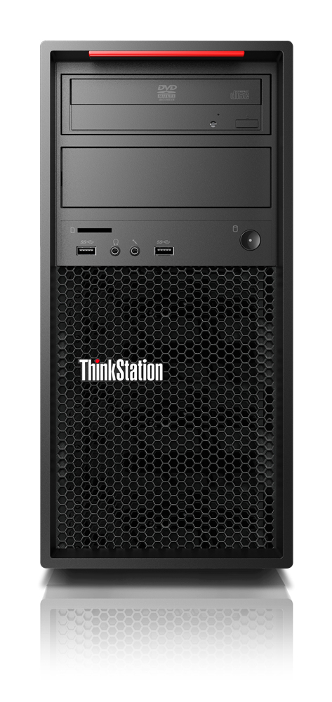 Lenovo ThinkStation P520c Intel Xeon W W-2223 16 GB DDR4-SDRAM 512 GB SSD NVIDIA Quadro P2200 Windows 10 Pro for Workstations Tower Workstation Black image 2
