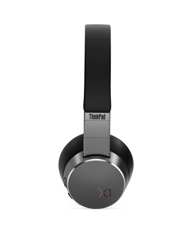 Lenovo ThinkPad X1 - Headphones with mic - on-ear - Bluetooth - wireless - active noise canceling - for ThinkPad E14 Gen 4, E15 Gen 4, L13 Yoga Gen 3, P1 Gen 5, T14s Gen 3, X1 Nano Gen 2