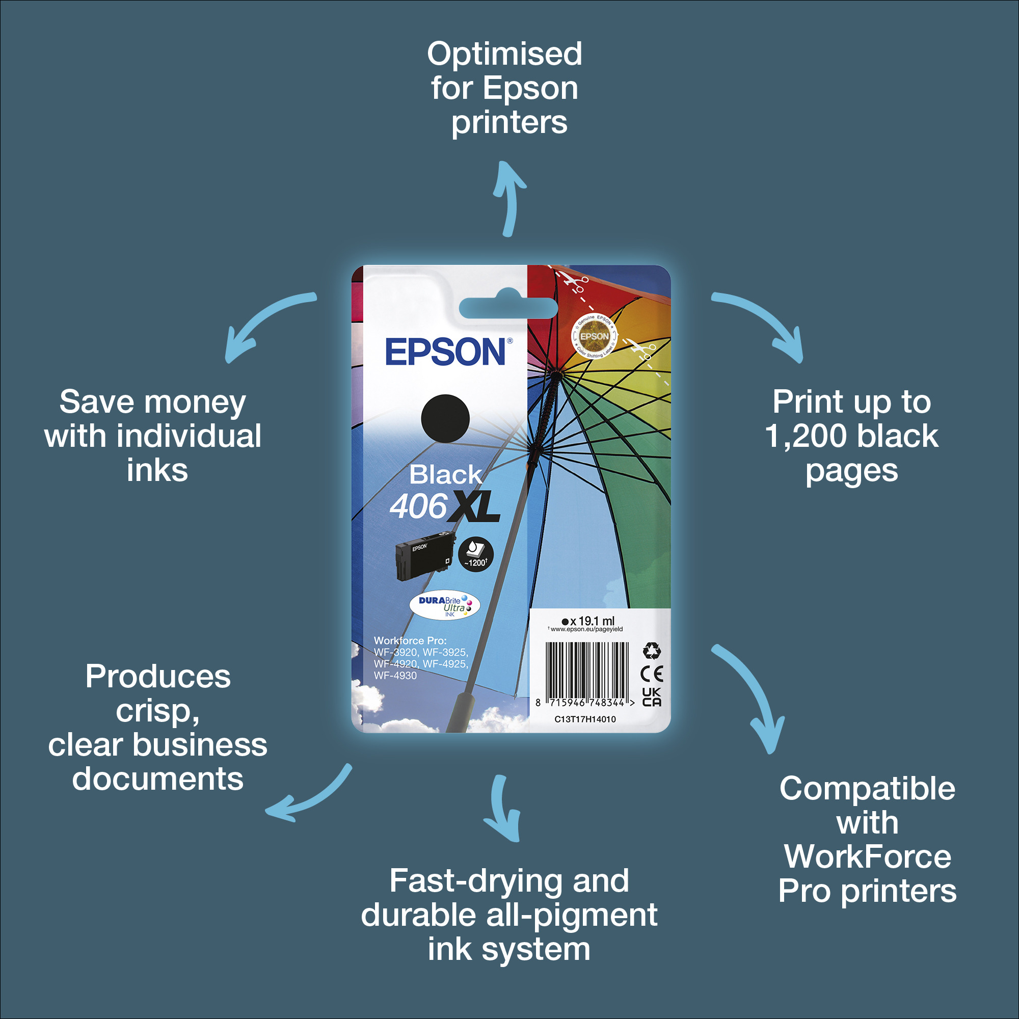 Epson 406XL Umbrella DURABrite Ultra – image 2
