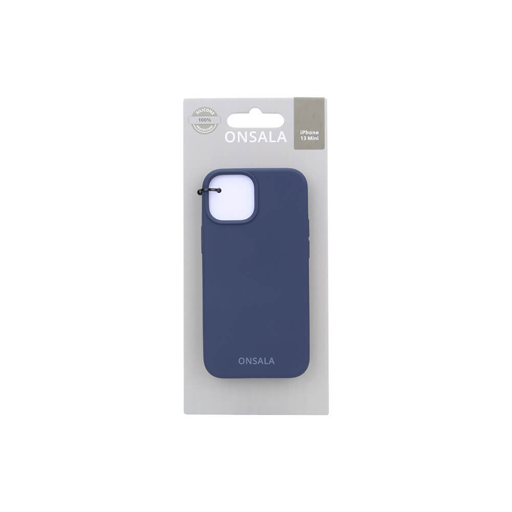Onsala Phone Case Silicone Cobalt Blue - iPhone 13 Mini – image 2