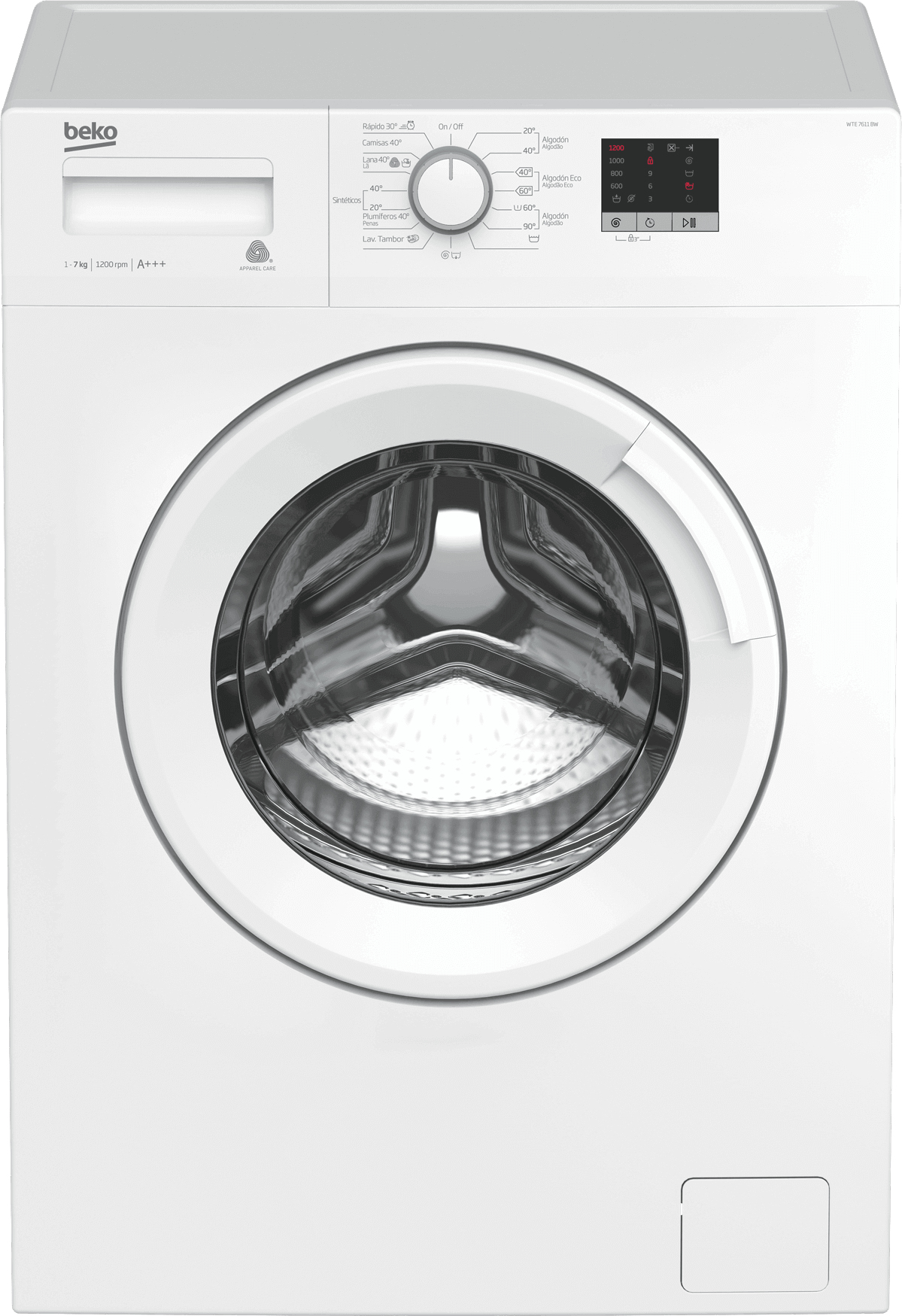 Beko WTE 7611 BW — vue 1 sur 4
