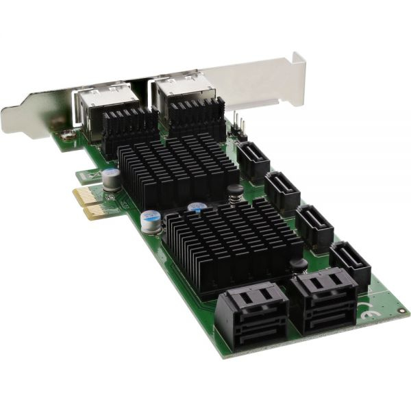 InLine 76617F interface cards/adapter Internal SATA, eSATA – image 2