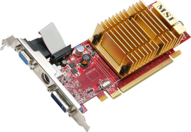 MSI R3450-TD256H graphics card GDDR2 – image 4