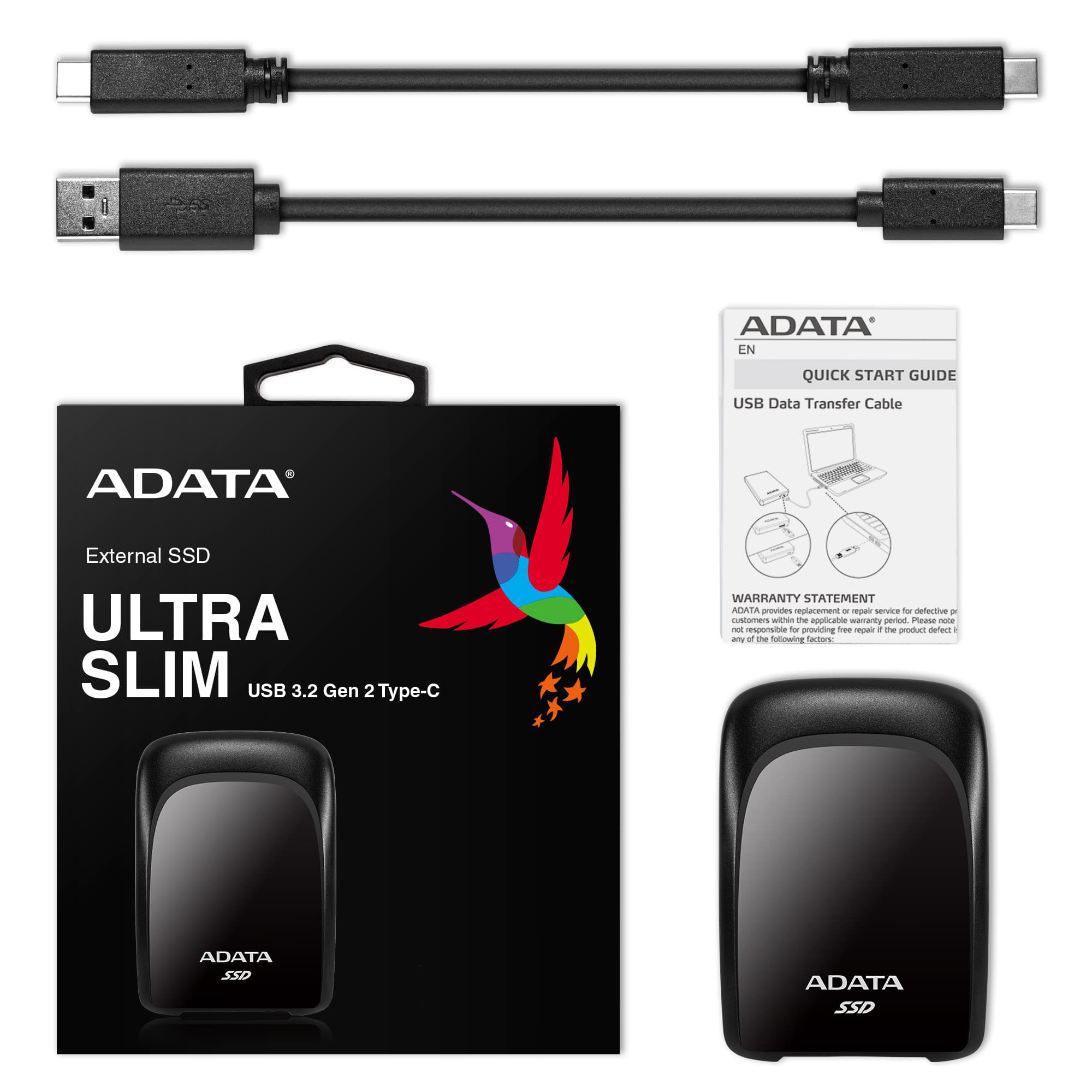 ADATA SC680 480 GB USB Type-C 3.2 Gen 2 (3.1 Gen 2) Black image 7