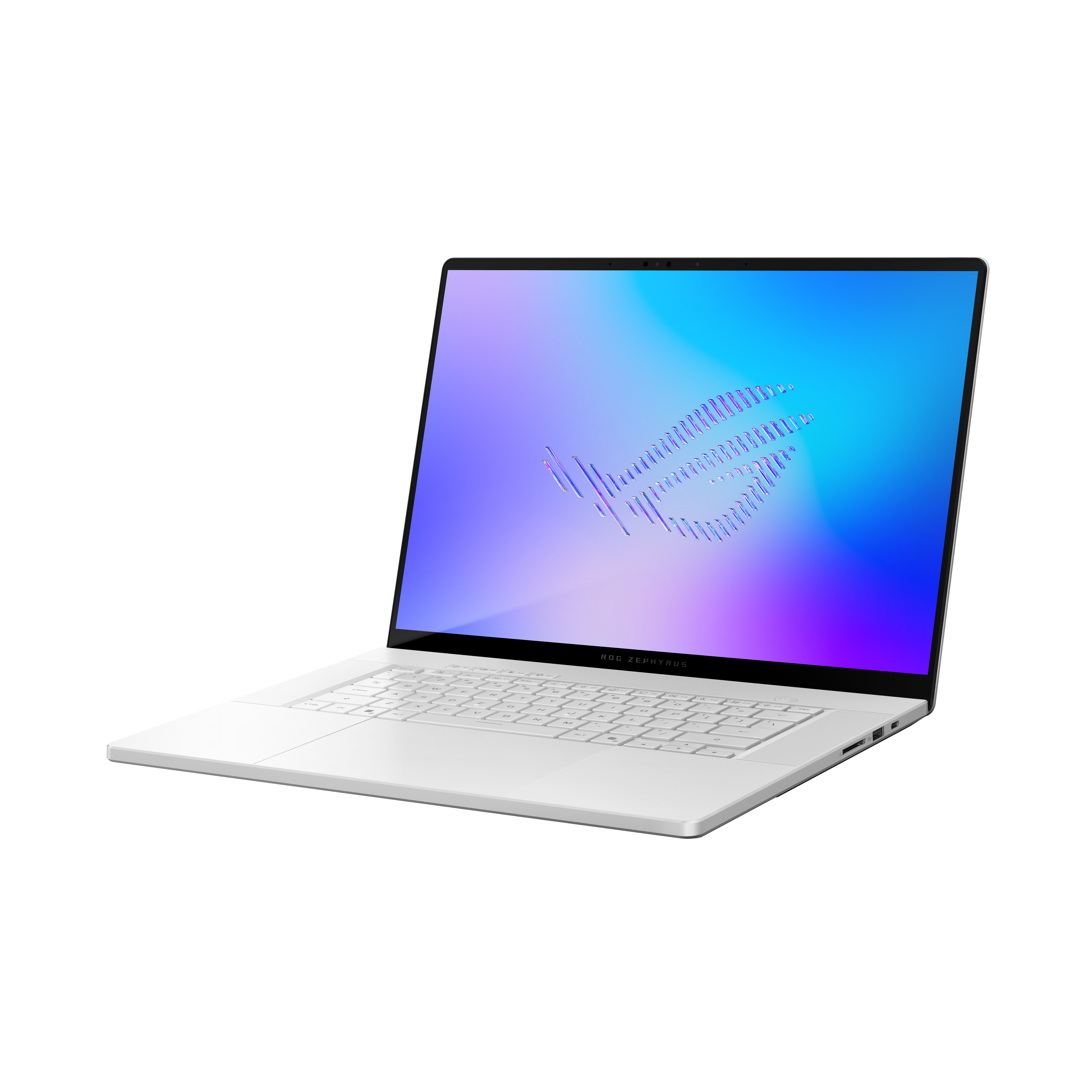 ASUS ROG Zephyrus G16 GU606AR-TB015W Intel Core Ultra 9 386H Laptop 40.6 cm (16″) 2.5K 32 GB LPDDR5x-SDRAM 2 TB SSD NVIDIA® GeForce RTX™ 5070 Ti Laptop GPU Wi-Fi 7 (802.11be) Windows 11 Home White image 2