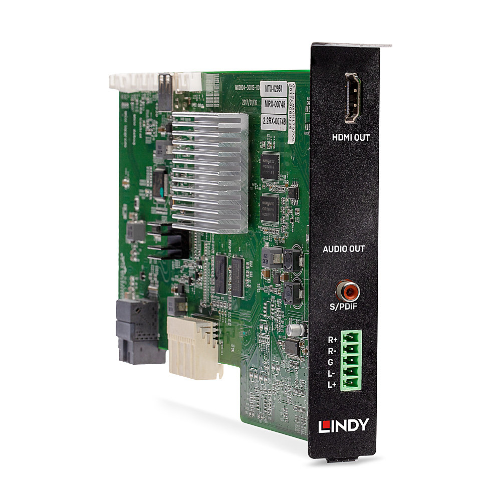 Lindy 38352 gränssnittskort till AV-utrustning Intern HDMI Svart