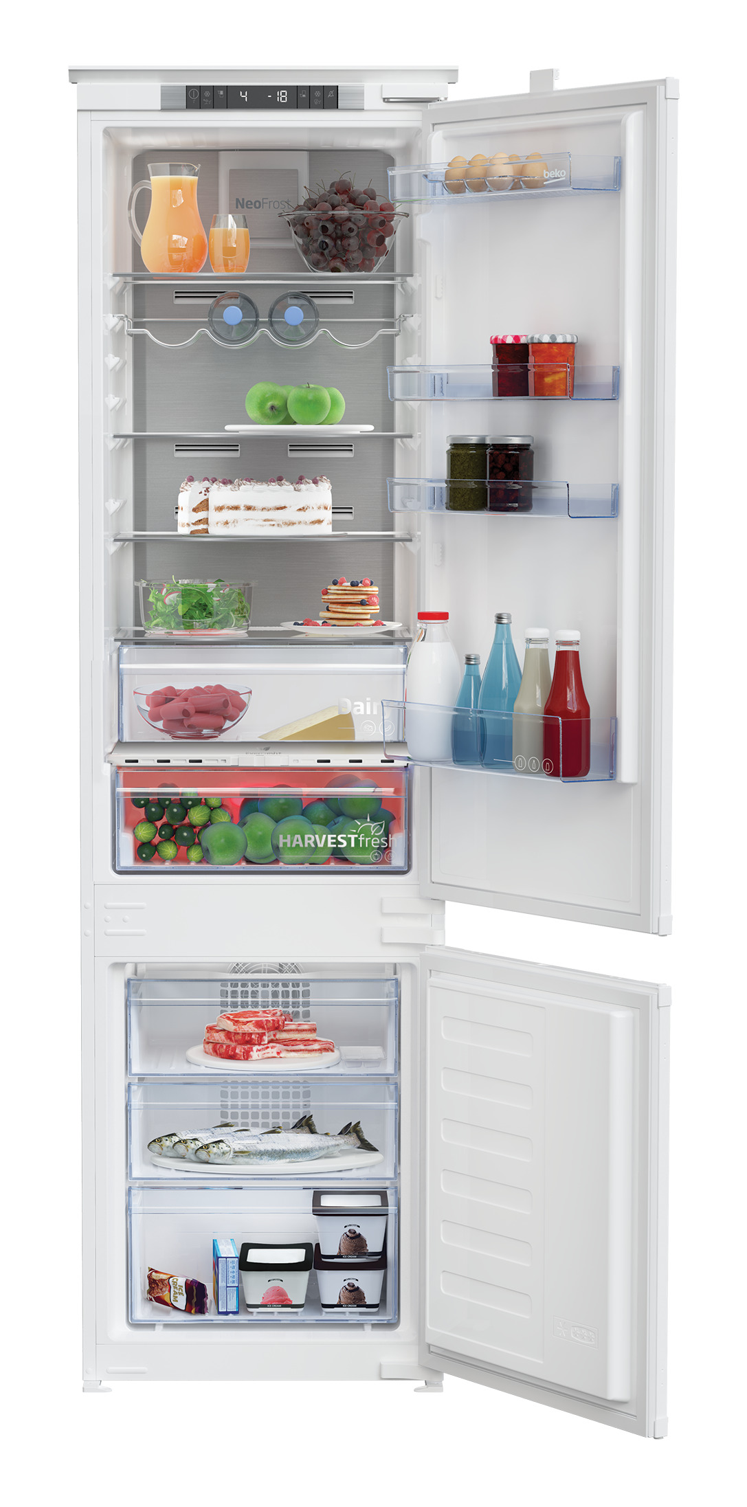 Beko BCNA306E4ZSN fridge-freezer Built-in – image 3