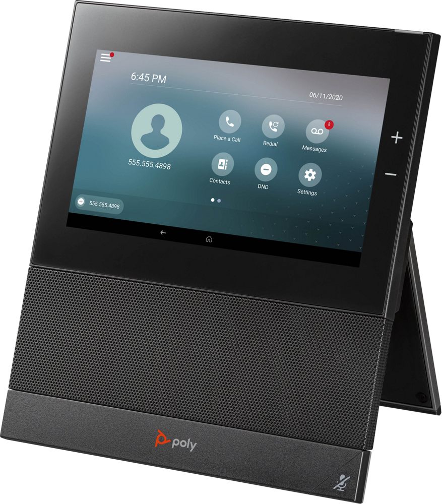 Teléfono IP Poly CCX 600 - LCD - 7" - Bluetooth - USB - Wi-Fi - Ethernet - Sin Fuente de Alimentación - 2200-49770-019 Teléfono IP Poly CCX 600 - LCD - 7" - Bluetooth - USB - Wi-Fi - Ethernet - Sin Fuente de Alimentación - 2200-49770-019