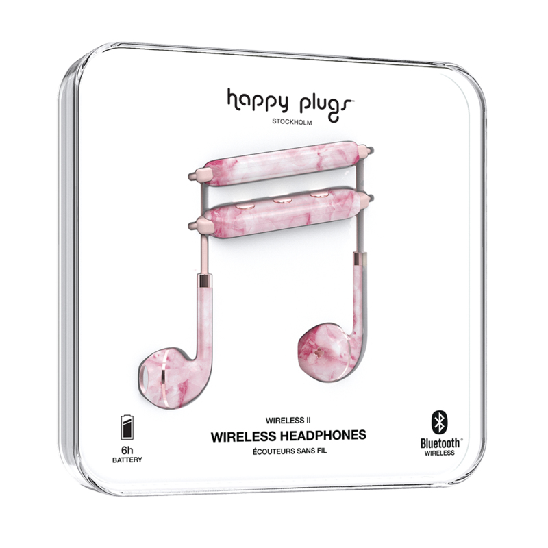 Happy Plugs Wireless II Headset In-ear, Neck-band Calls/Music Micro-USB Bluetooth Pink image 5