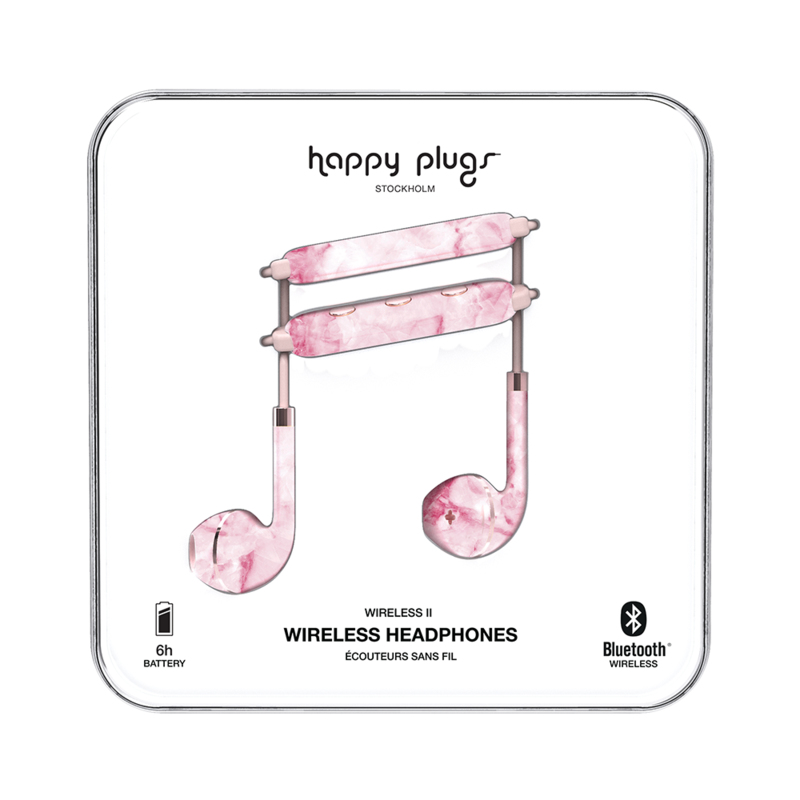 Happy Plugs Wireless II Headset In-ear, Neck-band Calls/Music Micro-USB Bluetooth Pink image 4