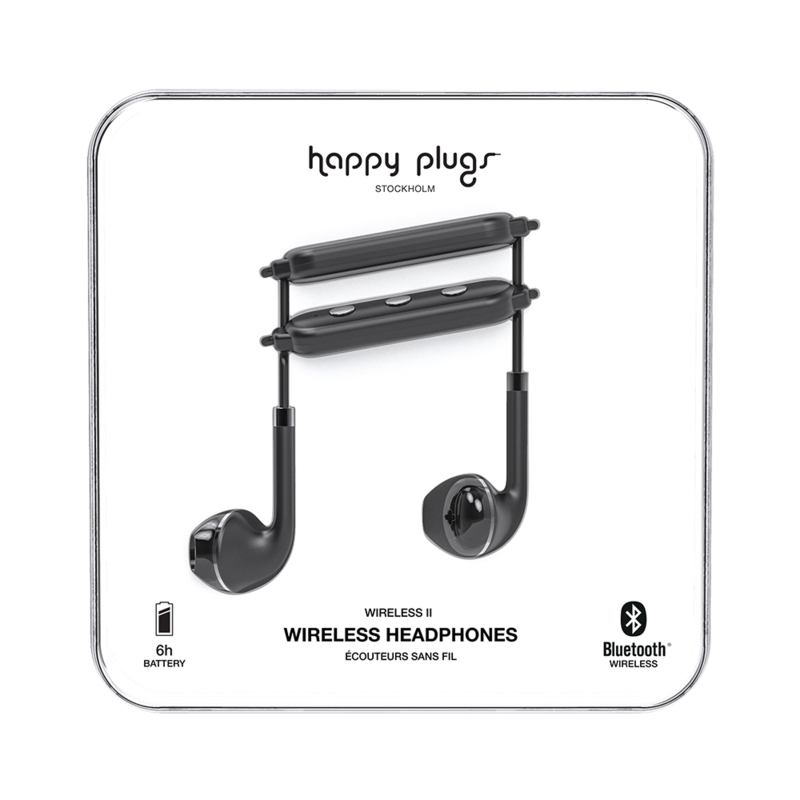 Happy Plugs Wireless II Headset In-ear, Neck-band Calls/Music Micro-USB Bluetooth Black image 4