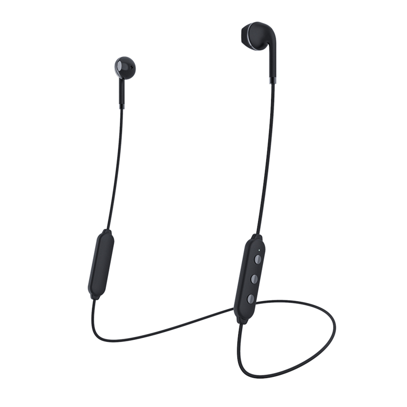 Happy Plugs Wireless II Headset In-ear, Neck-band Calls/Music Micro-USB Bluetooth Black image 1