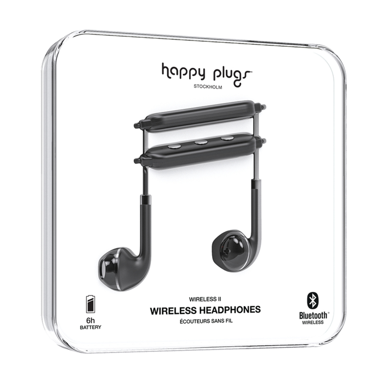Happy Plugs Wireless II Headset In-ear, Neck-band Calls/Music Micro-USB Bluetooth Black image 3