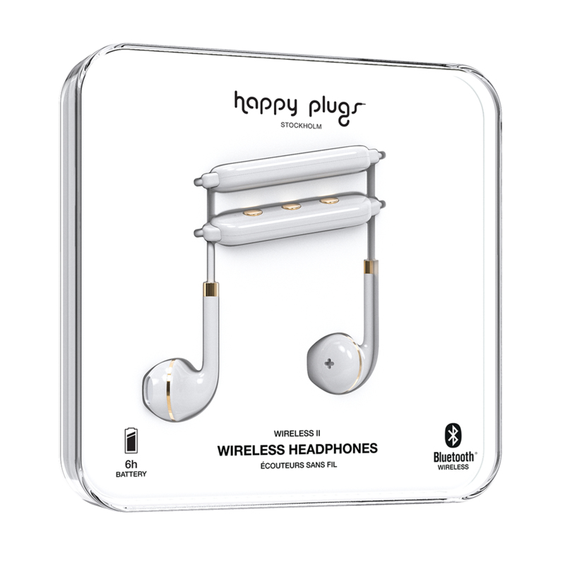 Happy Plugs Wireless II Headset In-ear, Neck-band Calls/Music Micro-USB Bluetooth White image 5