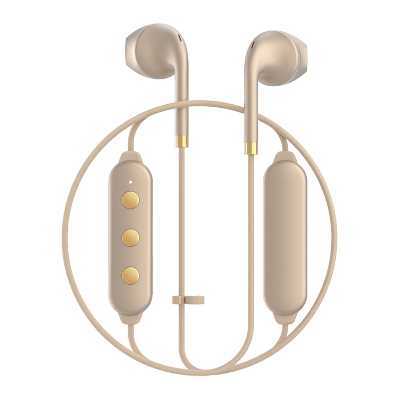Happy Plugs Wireless II Headset In-ear, Neck-band Calls/Music Micro-USB Bluetooth Gold image 3