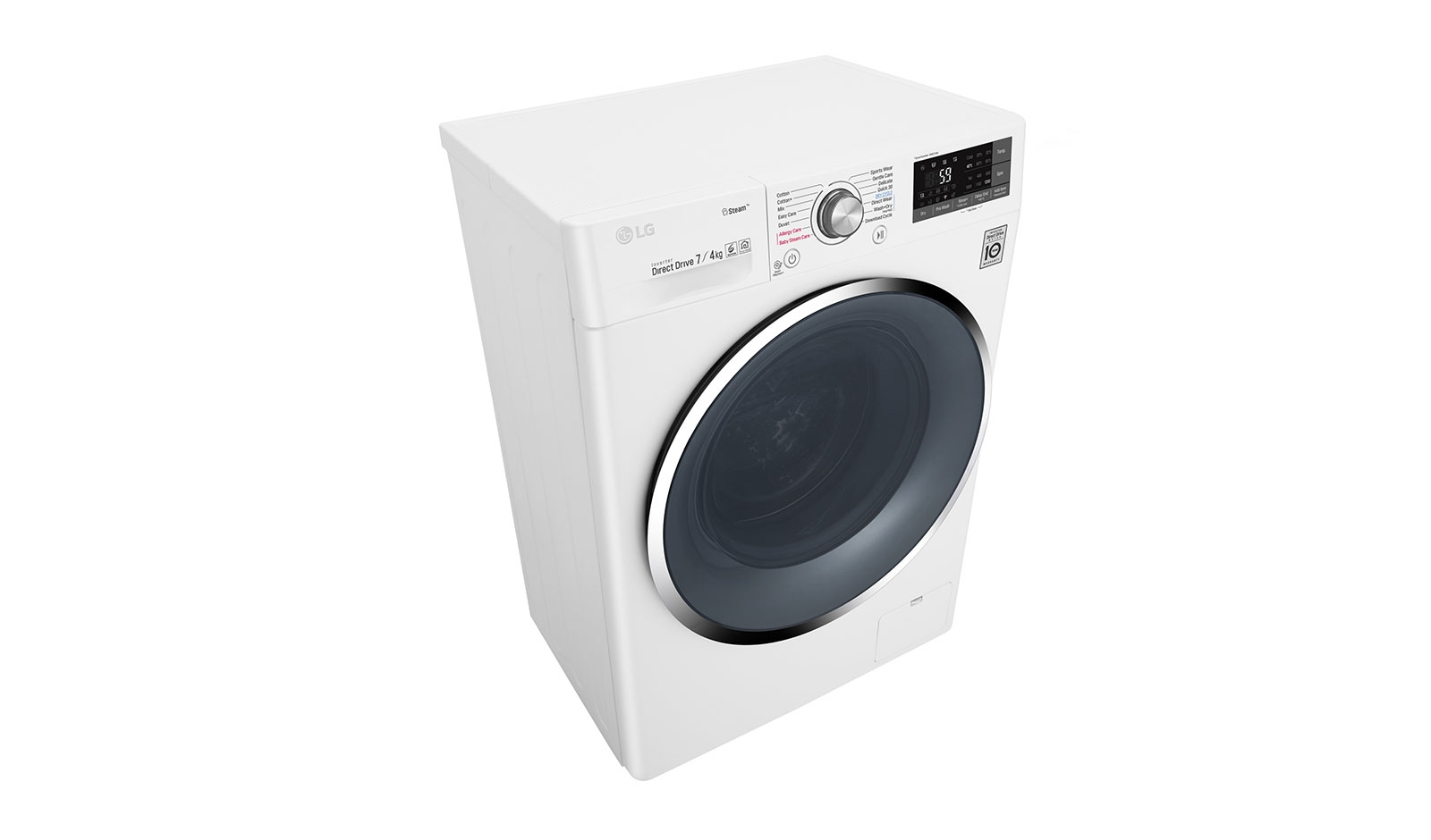 LG F2J7HG2W washer dryer Freestanding Front-load White – image 6
