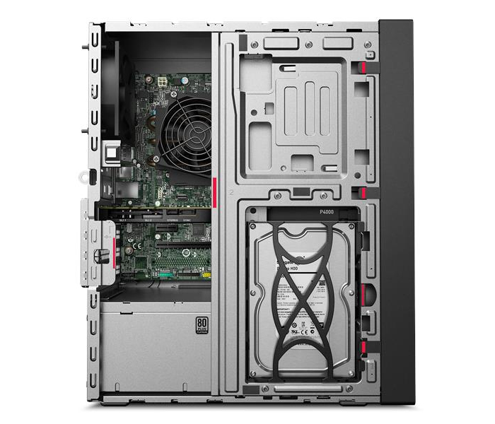 Lenovo ThinkStation P330 Tower Gen 2 Intel® Core™ i9 i9-9900K 32 GB DDR4-SDRAM 1 TB SSD Windows 10 Pro Workstation Black image 6