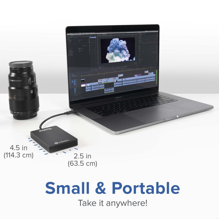 Plugable Technologies TBT3-NVME1TB external solid state drive Thunderbolt technology 1 TB Black image 4