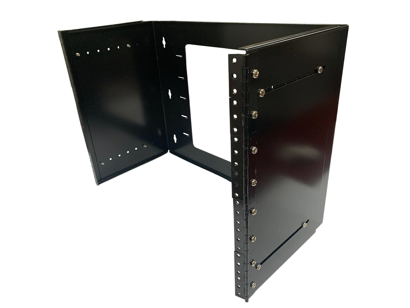 Lanview LVR250708 rack cabinet 8U Wall mounted rack Black – image 2
