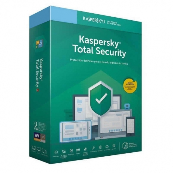 SOFTWARE KASPERSKY TOTAL SECURITY 1 US.1 AÑO 2020/2021