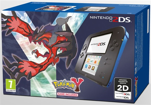 Nintendo Console 2ds Nero-blu + Pokem. Y — vue 1 sur 2