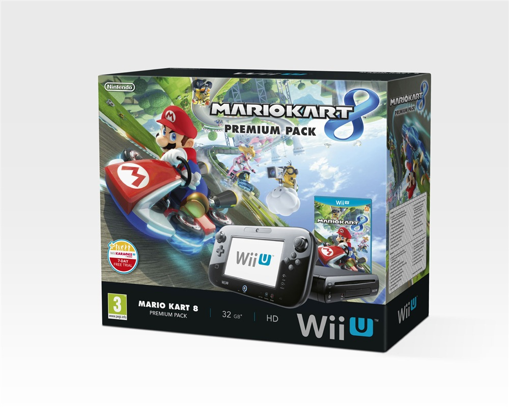 Nintendo Console Wii U Mario Kart 8 Premium Pack — vue 1 sur 1