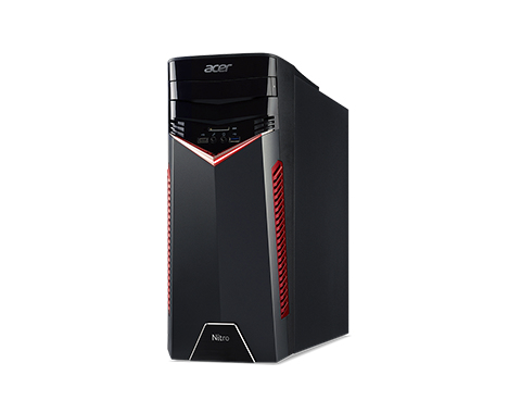 Acer NITRO 50 N50-600 Intel® Core™ i5 i5-8400 8 GB DDR4-SDRAM 1.12 TB HDD+SSD NVIDIA® GeForce® GTX 1060 Windows 10 Home Desktop PC Black image 3