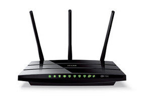 TP-LINK Archer C7 AC1750 - - enrutador inalámbrico - conmutador de 4 puertos - 1GbE - Wi-Fi 5 - Doble banda - ARCHER C7