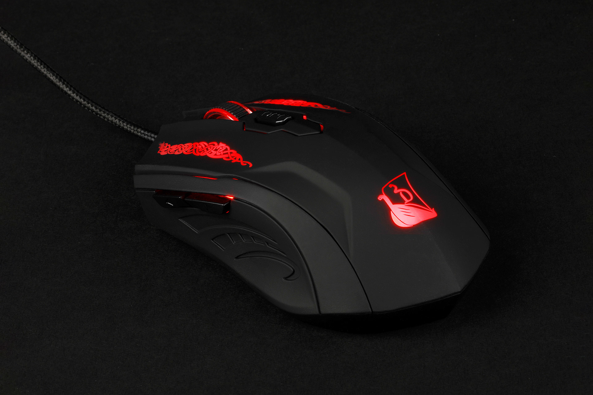 Konix Drakkar 61881192428 mouse Gaming Ambidextrous USB Type-A Optical 2000 DPI – image 6