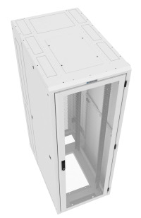 Vertiv 8401ES-3248-W rack cabinet 44U Freestanding rack Black, White