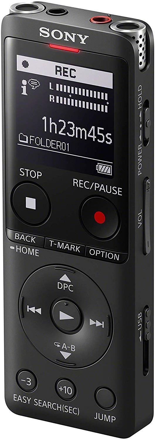 Sony ICD-UX570 Inbyggt minne och flashminne Svart