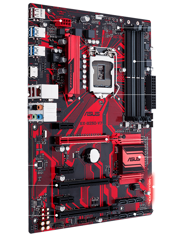 ASUS EX-B250-V7 Intel® B250 LGA 1151 (Socket H4) ATX – image 1