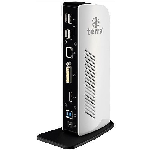 TERRA 1481035 laptop dock/port replicator Wired Black, Silver – image 3