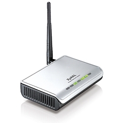 Zyxel G-470 wireless router Black, Silver – image 2